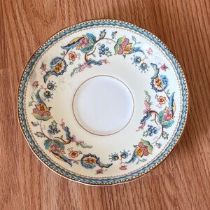 Floral Patterned Saucer